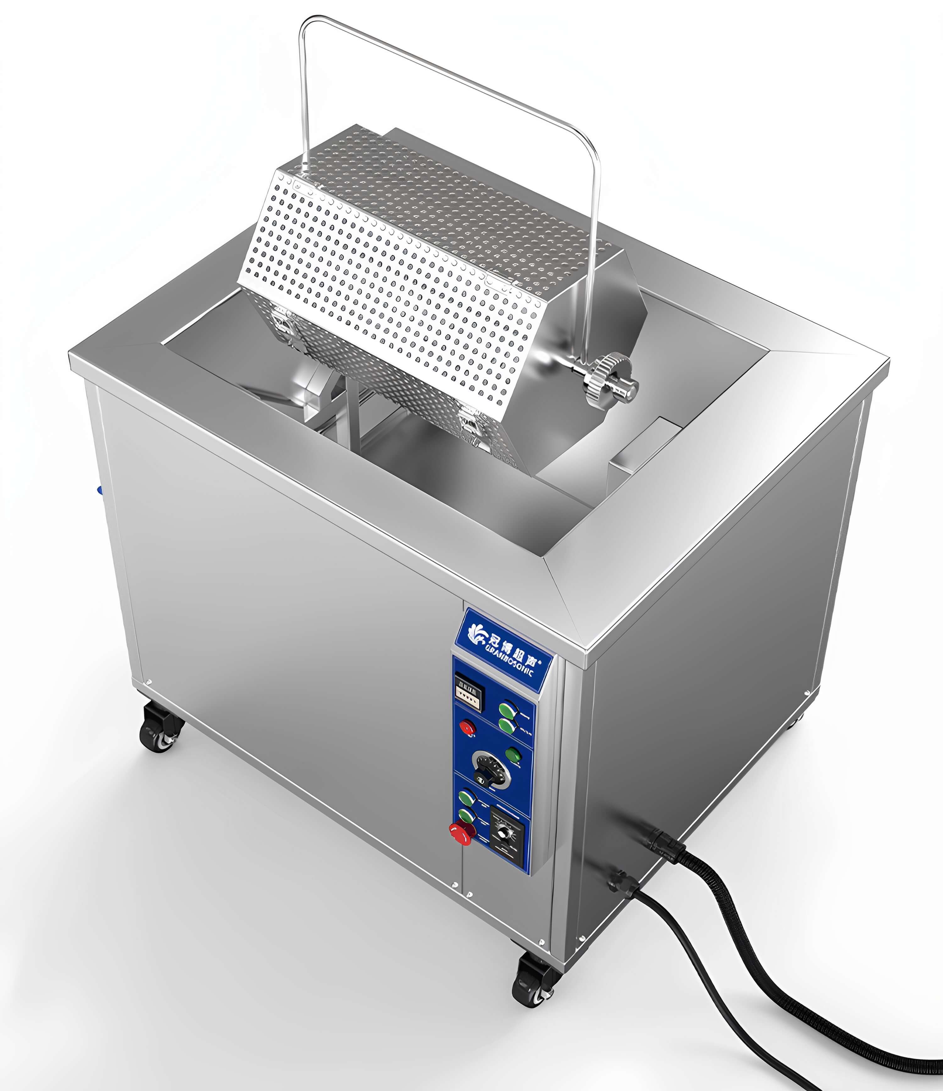 61L冠博仕GM1860T滾筒式超聲波清洗機 900W工業級除油除銹設備 | 銅鋁合金小配件清洗