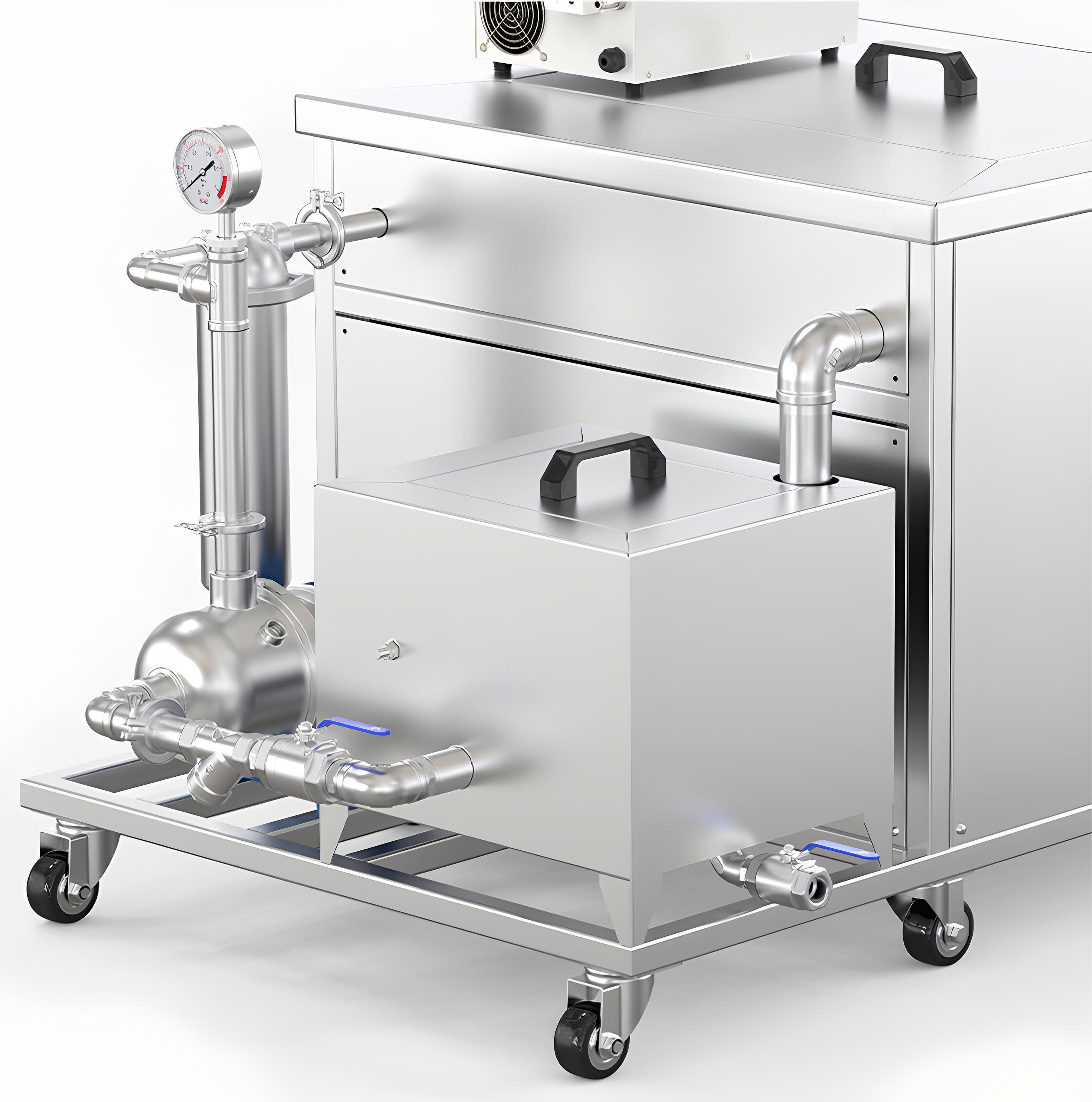 冠博仕GM36135L單槽過濾循環超聲波清洗機 | 135L/1800W | 防止二次污染與節省清洗液