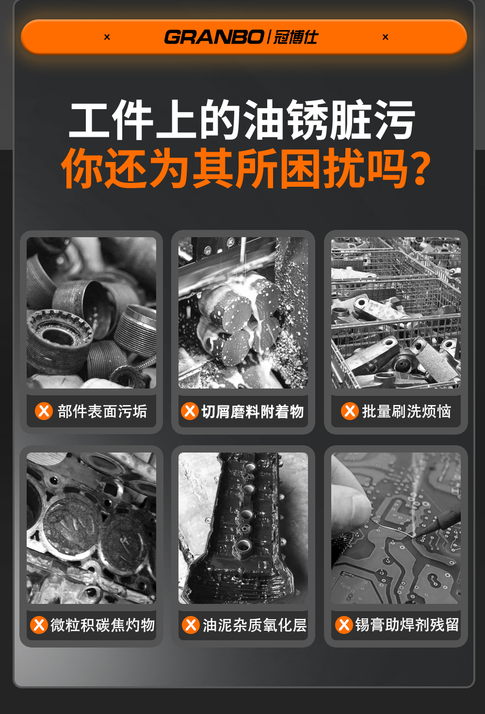 冠博仕GE72360H雙槽超聲波清洗機(jī)帶鼓風(fēng)烘干 | 360L/3600W | 高效去除油脂、鐵銹、油蠟、灰塵、切削液及氧化皮