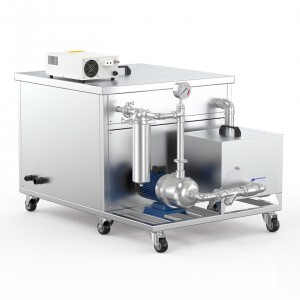 冠博仕GM48192L單槽過濾循環(huán)超聲波清洗機(jī) | 192L/2400W | 工業(yè)除油除銹五金小工件螺絲螺母清洗機(jī)